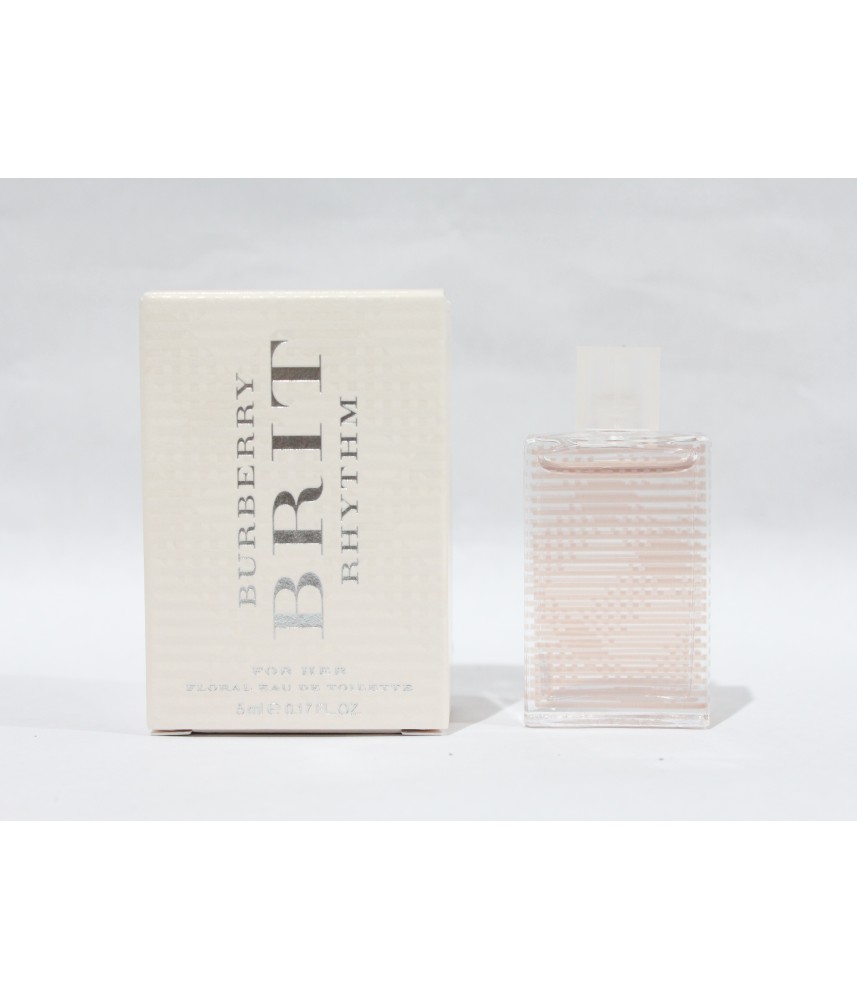 Miniature-Burberry Brit Rhythm Floral For Women Edt 5ml Miniature-Burberry Brit Rhythm Floral For Women Edt 5ml