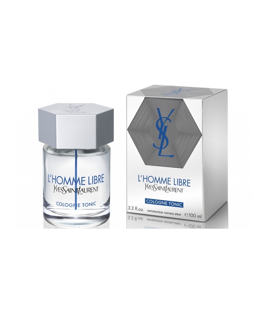 Tester-Yves Saint Laurent L'Homme Libre Cologne Tonic For Men Edc 100ml Tester-Yves Saint Laurent L'Homme Libre Cologne Tonic For Men Edc 100ml