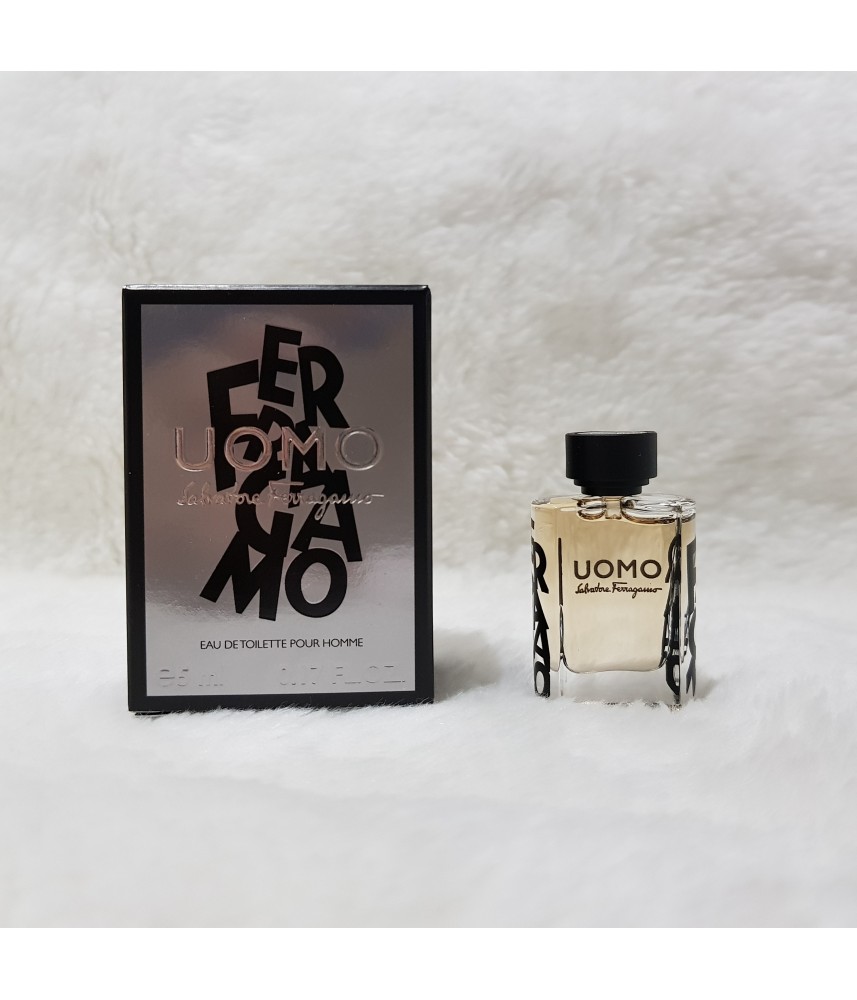 Miniature-Salvatore Ferragamo Uomo For Men Edt 5ml Miniature-Salvatore Ferragamo Uomo For Men Edt 5ml
