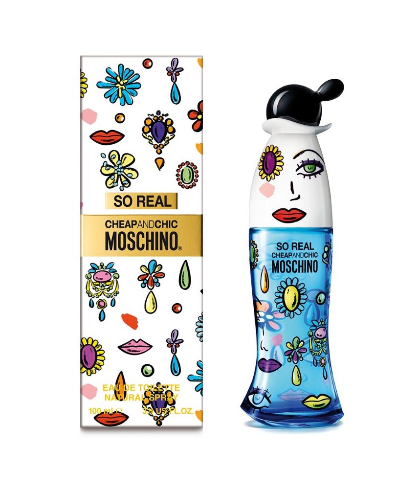 Moschino So Real For Women Edt 100ml Moschino So Real For Women Edt 100ml