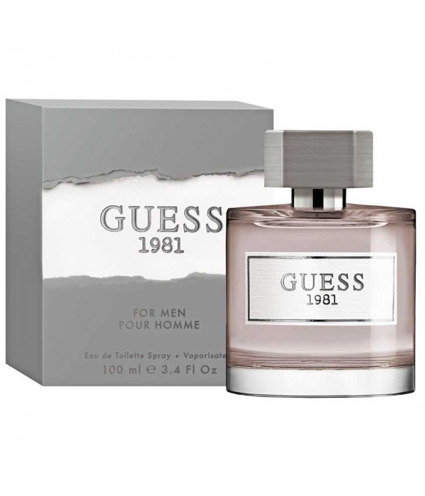Guess 1981 For Men Edt 100ml Guess 1981 For Men Edt 100ml