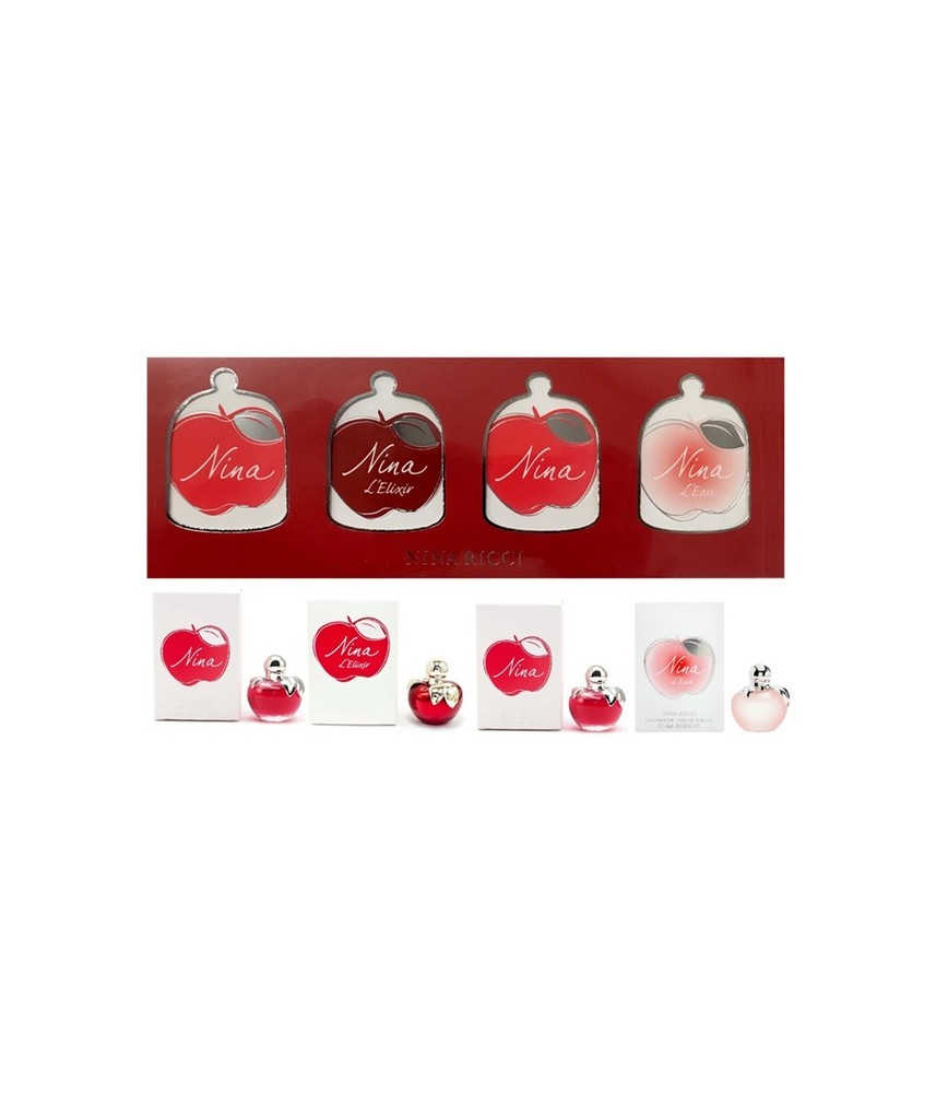 Miniature-Set Nina Ricci Edition For Women 4pcs x 4ml (7777) Miniature-Set Nina Ricci Edition For Women 4pcs x 4ml (7777)