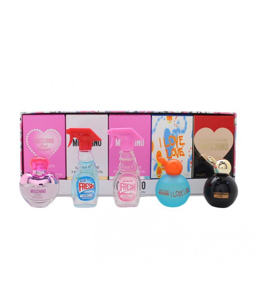 Miniature-Set Moschino Edition For Women 5pcs x 5ml (9940) Miniature-Set Moschino Edition For Women 5pcs x 5ml (9940)