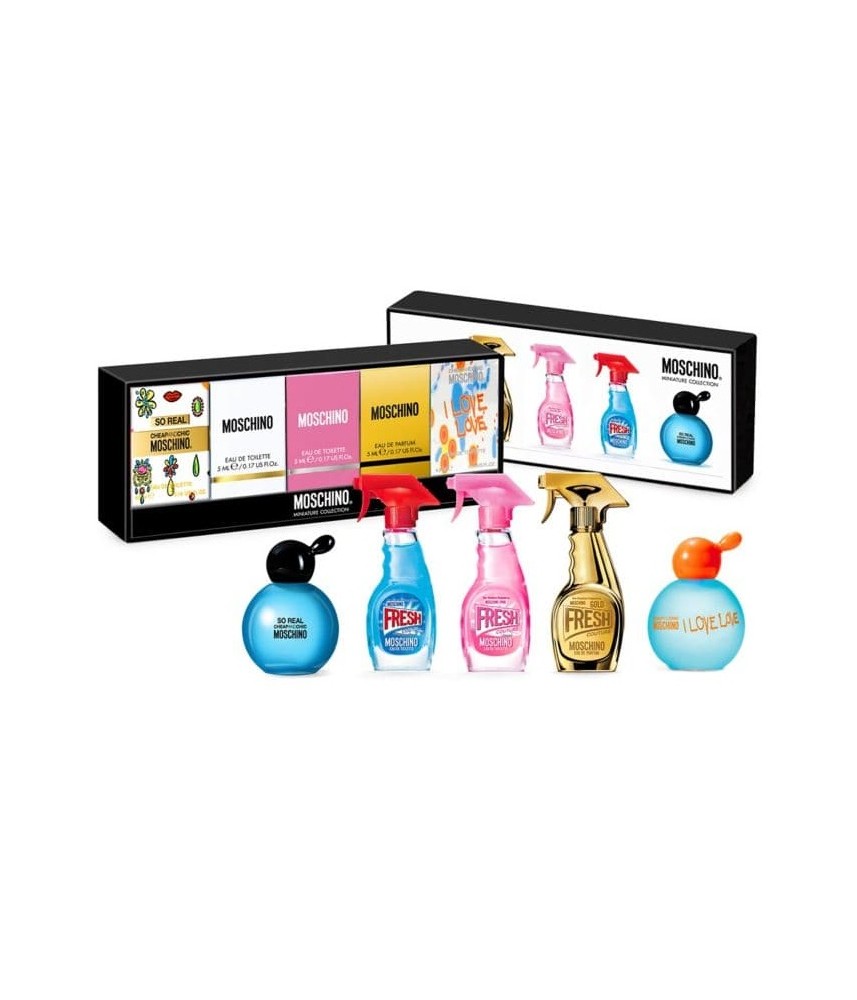 Miniature-Set Moschino Edition For Women 5pcs x 5ml (9940) Miniature-Set Moschino Edition For Women 5pcs x 5ml (9940)