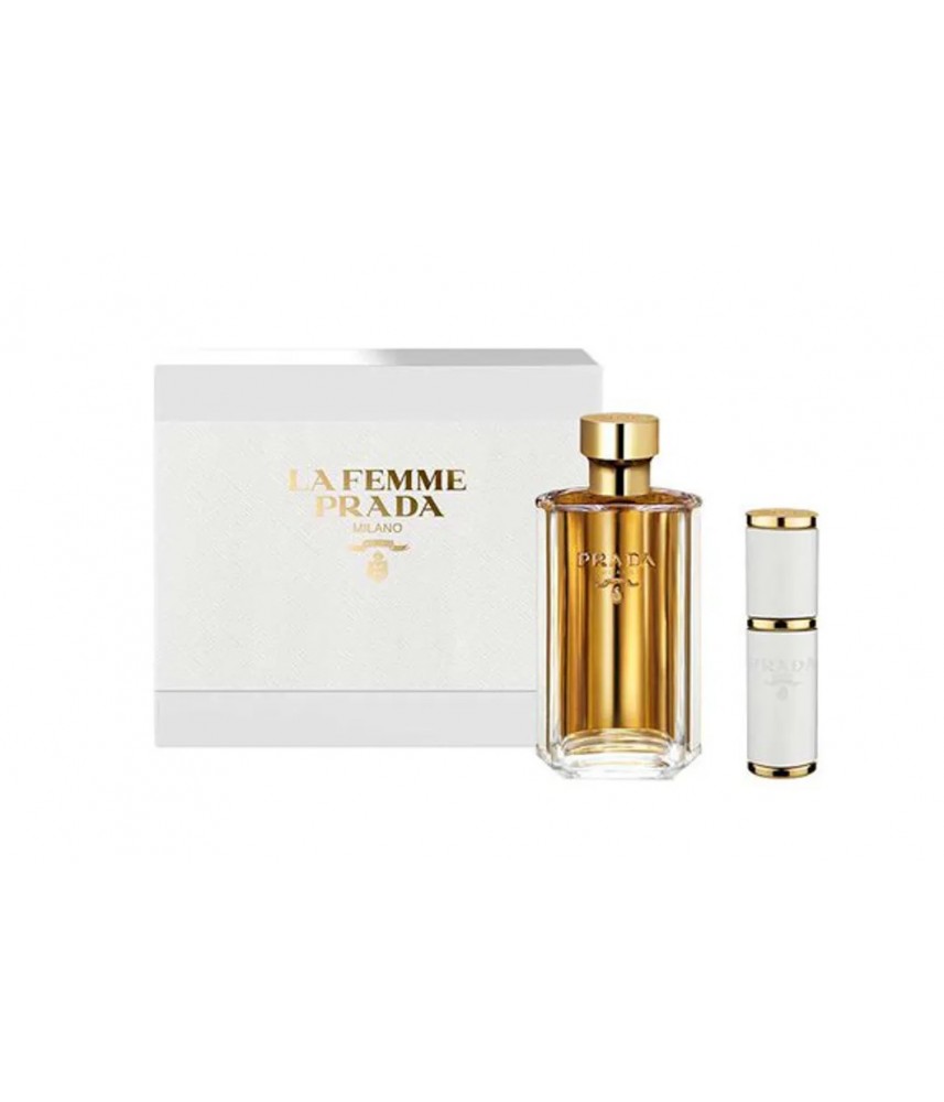 Giftset-Prada La Femme Prada For Women Edp 100ml + Travel-Size 8ml Giftset-Prada La Femme Prada For Women Edp 100ml + Travel-Size 8ml