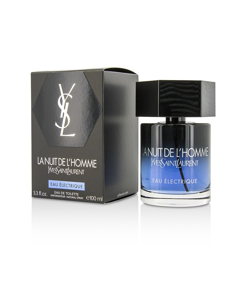 Yves Saint Laurent La Nuit De L'homme Eau Electrique For Men Edt 100ml Yves Saint Laurent La Nuit De L'homme Eau Electrique For Men Edt 100ml