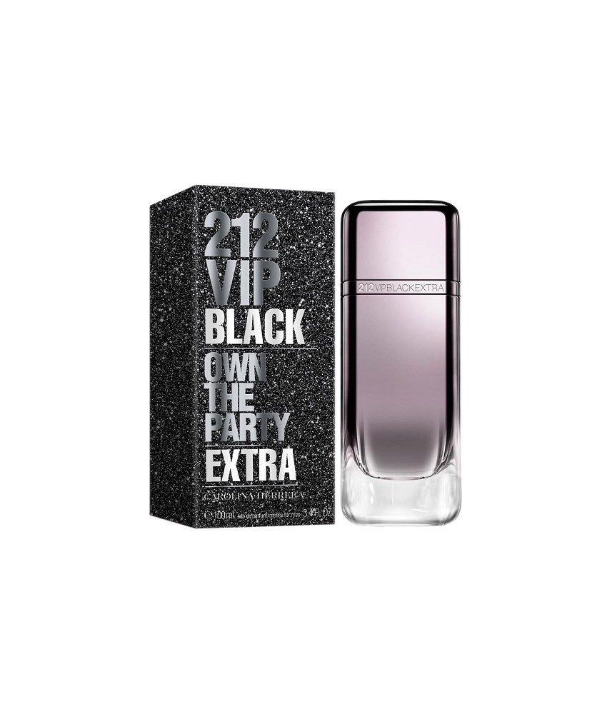 Carolina Herrera 212 Vip Black Extra For Men Edp 100ml Carolina Herrera 212 Vip Black Extra For Men Edp 100ml
