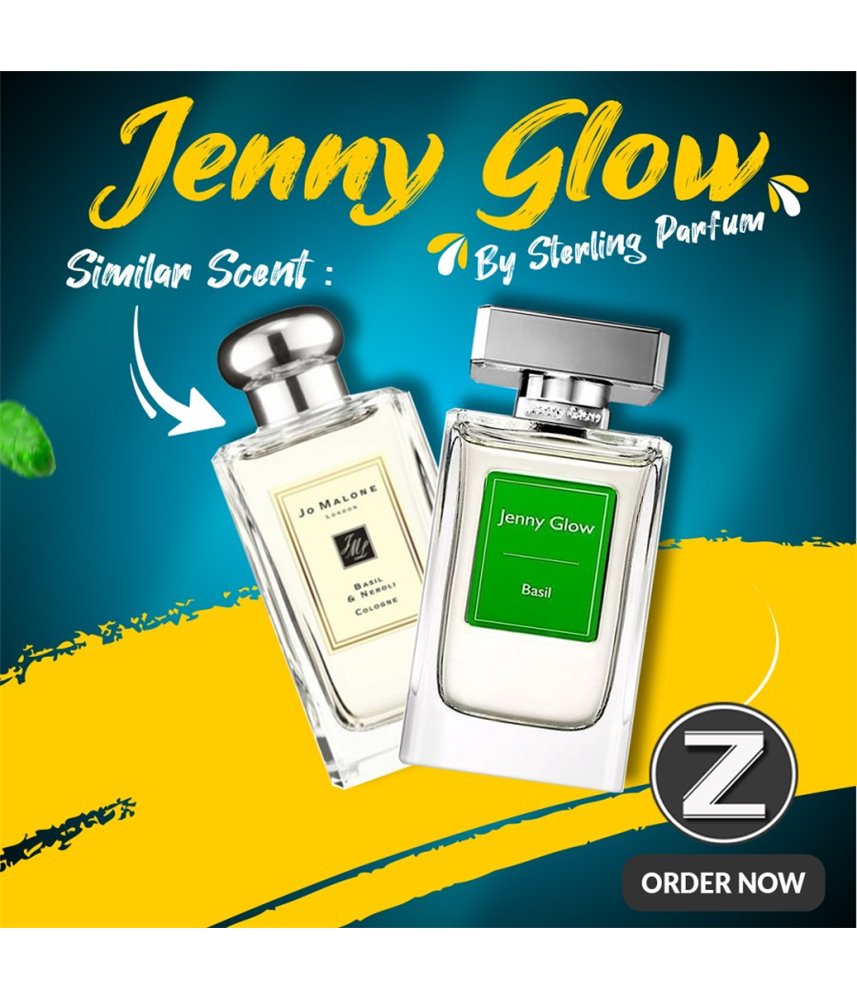 Jenny Glow Basil For Unisex Edp 80ml Jenny Glow Basil For Unisex Edp 80ml