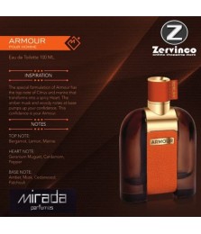 Mirada Armour Pour Homme For Men Edt 100ml 