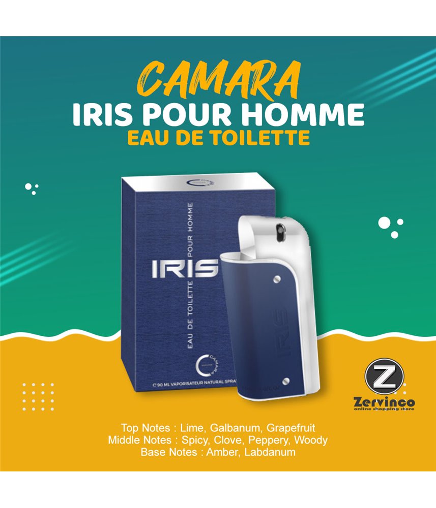 Camara Iris Pour Homme For Men Edt 90ml 