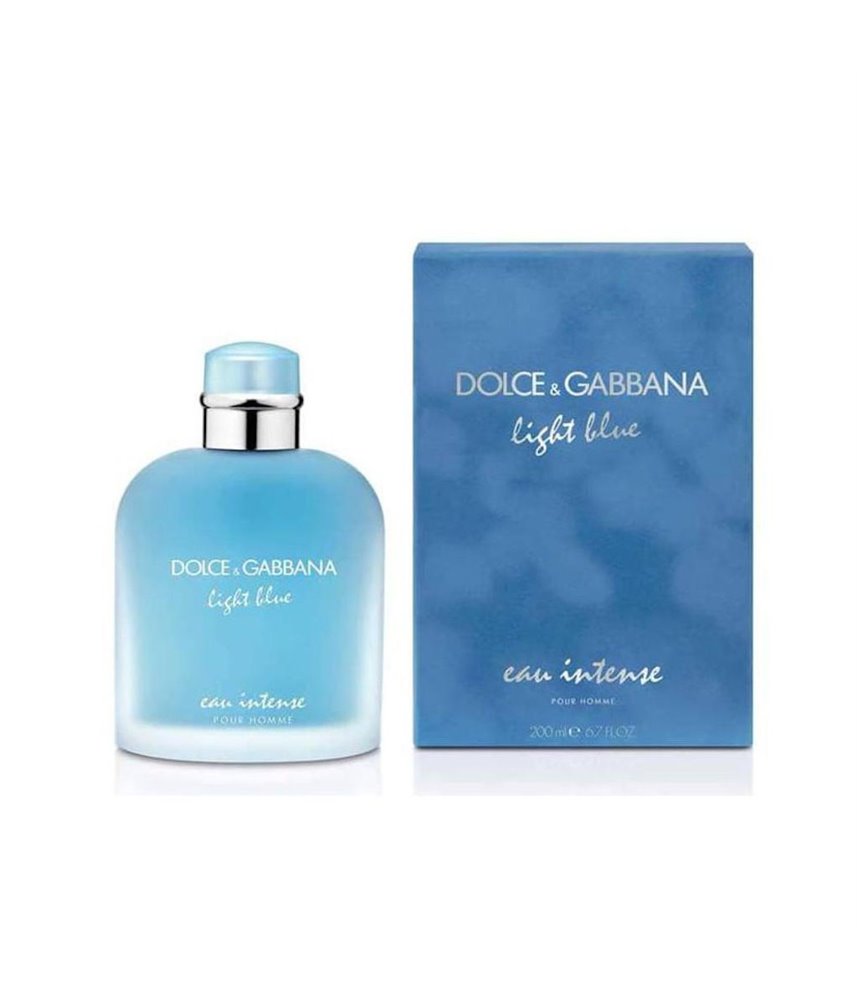 Dolce & Gabbana Light Blue Eau Intense For Men EDP 200ml Dolce & Gabbana Light Blue Eau Intense For Men EDP 200ml