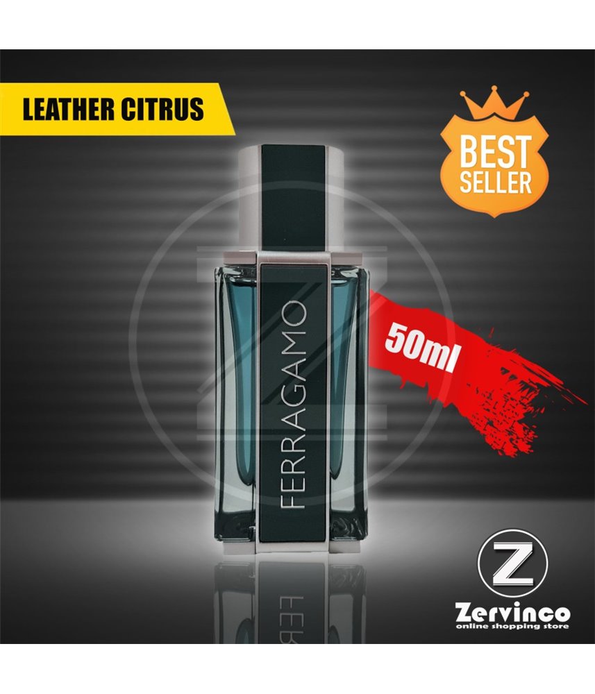 Salvatore Ferragamo Intense Leather For Men EDP 50ml Salvatore Ferragamo Intense Leather For Men EDP 50ml