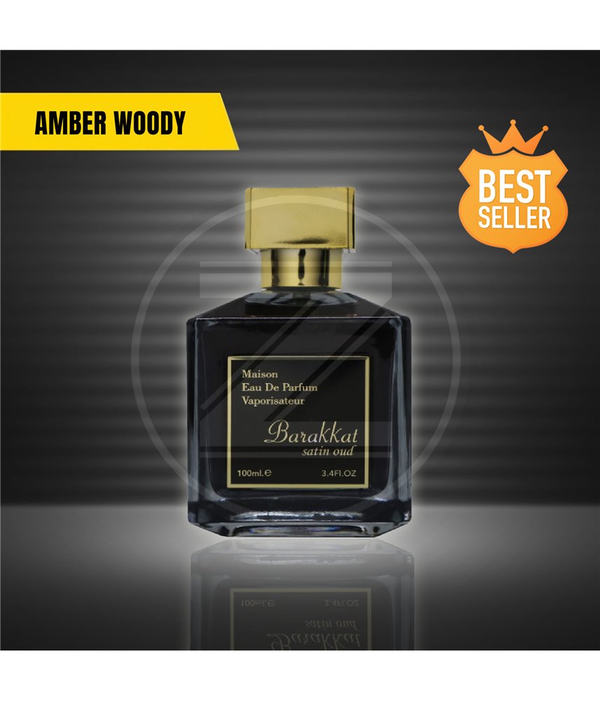 Fragrance World Barakkat Satin Oud For Unisex EDP 100ml Fragrance World Barakkat Satin Oud For Unisex EDP 100ml