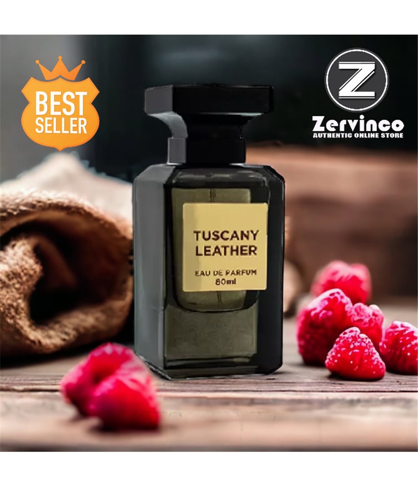 Fragrance World Tuscany Leather For Unisex EDP 80ml
