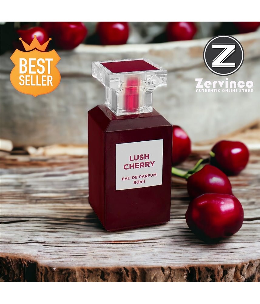 Lush Cherry Perfume EDP 80ml by fragrance World |Unisex